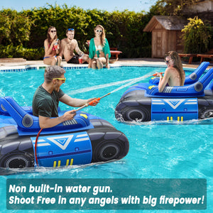 Inflatable Tank Pool Float - Gifteee Unique & Unusual gifts, Cool gift ideas