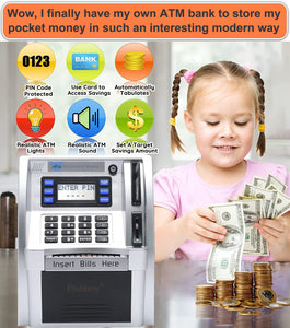 ATM Piggy Bank for Kids - Gifteee Unique & Unusual gifts, Cool gift ideas