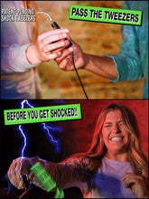 Load image into Gallery viewer, ShiZap! – Electric Shock Stacking Block Party Game
