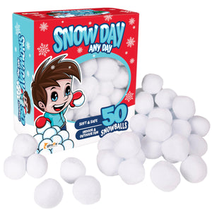 Fake Snowballs Indoor/Outdoor Set - Gifteee Unique & Unusual gifts, Cool gift ideas