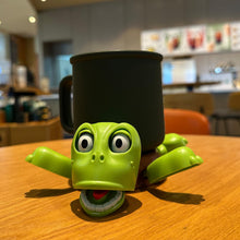 Load image into Gallery viewer, Interactive 3D Printed Turtle Drink Coaster | Moving DIY Cup Holder Decor
