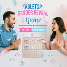 Load image into Gallery viewer, Gender Reveal Tic Tac Toe – Team Pink vs Team Blue Voting Game
