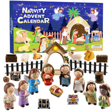 Load image into Gallery viewer, Nativity Scene Advent Calendar
