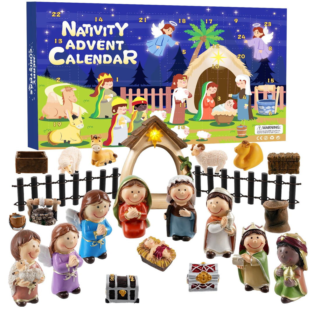 Nativity Scene Advent Calendar