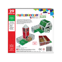 Load image into Gallery viewer, CreateOn Magna-Tiles Farmyard Barn Set
