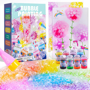 Bubble Painting Art Set