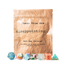 Load image into Gallery viewer, Disappointing Dice – Random Mismatched Polyhedral Set (7)
