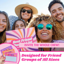 Load image into Gallery viewer, 35 Surprise Friend Dates Scratch-Off Cards | Fun Adventure Ideas for Besties
