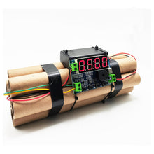 Load image into Gallery viewer, Alarm Clock Countdown Ticking time Machine Kit with Buzzer
