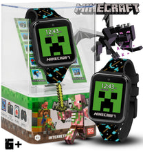 Load image into Gallery viewer, Kids Minecraft Smart Watch with Games, Camera &amp; Activity Tracker
