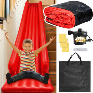 Inflatable Indoor Slide for Stairs - Gifteee Unique & Unusual gifts, Cool gift ideas