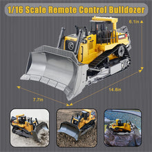 Load image into Gallery viewer, RC Bulldozer Toy - Gifteee Unique &amp; Unusual gifts, Cool gift ideas
