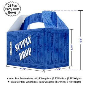 Supply Drop Favor Boxes - Gifteee Unique & Unusual gifts, Cool gift ideas