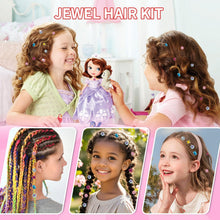 Load image into Gallery viewer, Quick-Click Hair Gem Stamper Styling Kit
