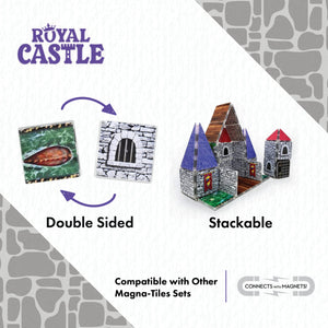 CreateOn Magna-Tiles Royal Castle Set