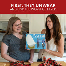 Load image into Gallery viewer, Prank Gift Box – "Yourinal" Funny Fake Present Box

