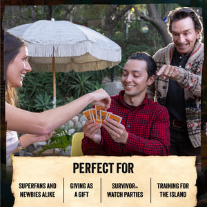 Survivor-Style Party Card Game – Tribe Has Spoken (3–6 Players, 8+)