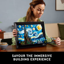Load image into Gallery viewer, LEGO Ideas Vincent van Gogh The Starry Night (21333) | 2316-Piece 3D Art Set
