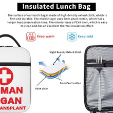 Load image into Gallery viewer, Organ Transplant Lunch Box – Funny Insulated Cooler Bag
