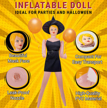 Load image into Gallery viewer, 58-Inch Inflatable Blow-Up Doll | Funny Party Prank Prop &amp; Decoration
