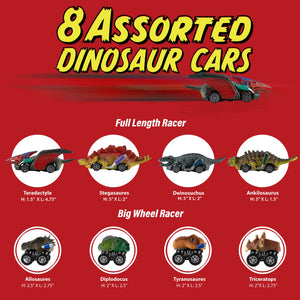 Dinosaur Pull-Back Cars