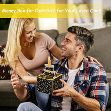 Load image into Gallery viewer, Money Box with Pull-Out Birthday Card - Gifteee Unique &amp; Unusual gifts, Cool gift ideas
