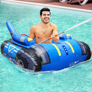 Inflatable Tank Pool Float - Gifteee Unique & Unusual gifts, Cool gift ideas