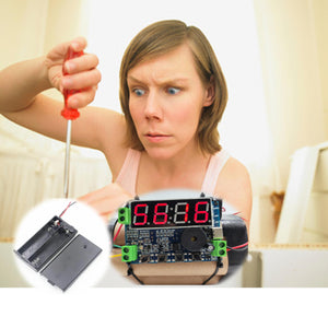 Alarm Clock Countdown Ticking time Machine Kit with Buzzer