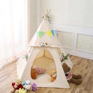 Children's Canvas Teepee Playhouse - Gifteee Unique & Unusual gifts, Cool gift ideas