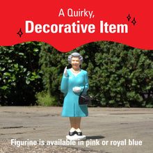 Load image into Gallery viewer, Solar Powered Waving Queen Figurine
