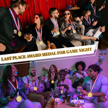 Load image into Gallery viewer, Last Place Medals – Funny Toilet Trophy 6-Pack Gag Gift
