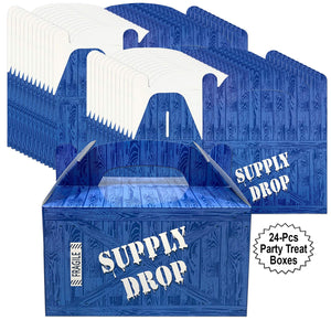 Supply Drop Favor Boxes - Gifteee Unique & Unusual gifts, Cool gift ideas