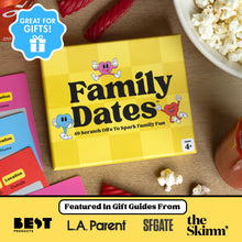 Load image into Gallery viewer, 40 Family Dates Scratch-Off Cards | Screen-Free Activity Game for Kids &amp; Adults
