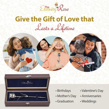 Load image into Gallery viewer, Silver-Dipped Real Rose – Anniversary Gift
