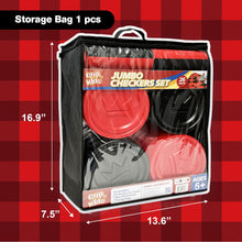 Load image into Gallery viewer, Jumbo Checkers Set - Gifteee Unique &amp; Unusual gifts, Cool gift ideas
