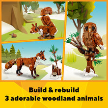 Load image into Gallery viewer, LEGO Creator 3in1 Forest Animals: Red Fox
