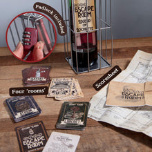 Load image into Gallery viewer, Interactive Wine Bottle Escape Room Puzzle Box | Fun Adult Party Game
