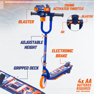 Kids Electric Scooter with NERF Blaster - Gifteee Unique & Unusual gifts, Cool gift ideas