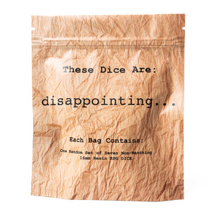 Disappointing Dice – Random Mismatched Polyhedral Set (7)