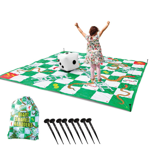 Giant Snakes & Ladders Game Mat - Gifteee Unique & Unusual gifts, Cool gift ideas