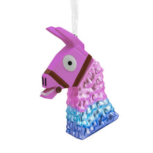 Load image into Gallery viewer, Fortnite Llama Glass Ornament - Gifteee Unique &amp; Unusual gifts, Cool gift ideas
