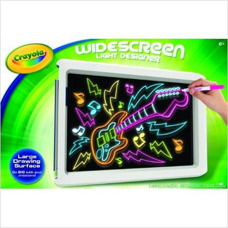 Crayola Widescreen Light Designer - Gifteee Unique & Unusual gifts, Cool gift ideas