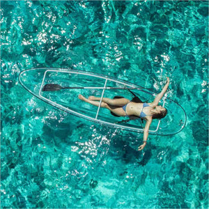 The Two Person Transparent Canoe Kayak - Gifteee. Find cool & unique gifts for men, women and kids
