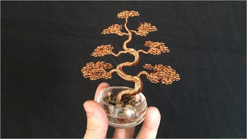 How To Craft Wire Tree Sculptures (Online Course) - Gifteee. Find cool & unique gifts for men, women and kids