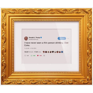 Frame Any Tweet - Gifteee. Find cool & unique gifts for men, women and kids