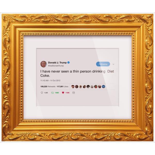 Frame Any Tweet - Gifteee Unique & Unusual gifts, Cool gift ideas