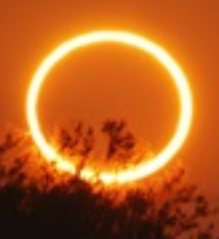 Ring of Fire - Glow In The Dark Red & Orange Resin Ring for Men