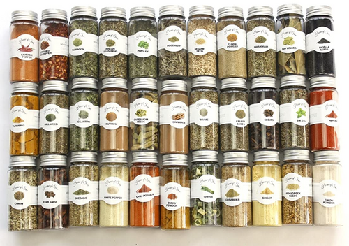 House of Spice - 33pcs Ultimate Organic Spices Starter Gift Set - Gifteee Unique & Unusual gifts, Cool gift ideas