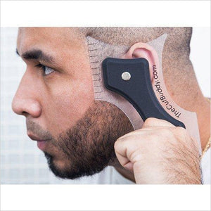 Hair and Beard Grooming Guide Tool - Gifteee. Find cool & unique gifts for men, women and kids