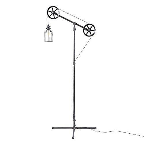 Fayette Industrial Floor Lamp - Gifteee. Find cool & unique gifts for men, women and kids